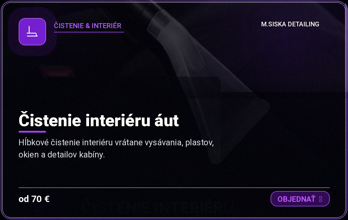 Čistenie interiéru aut