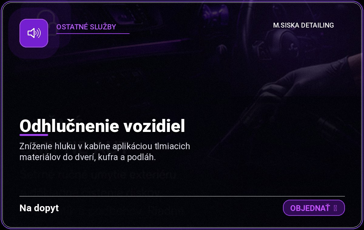 Ošetrenie vozidiel