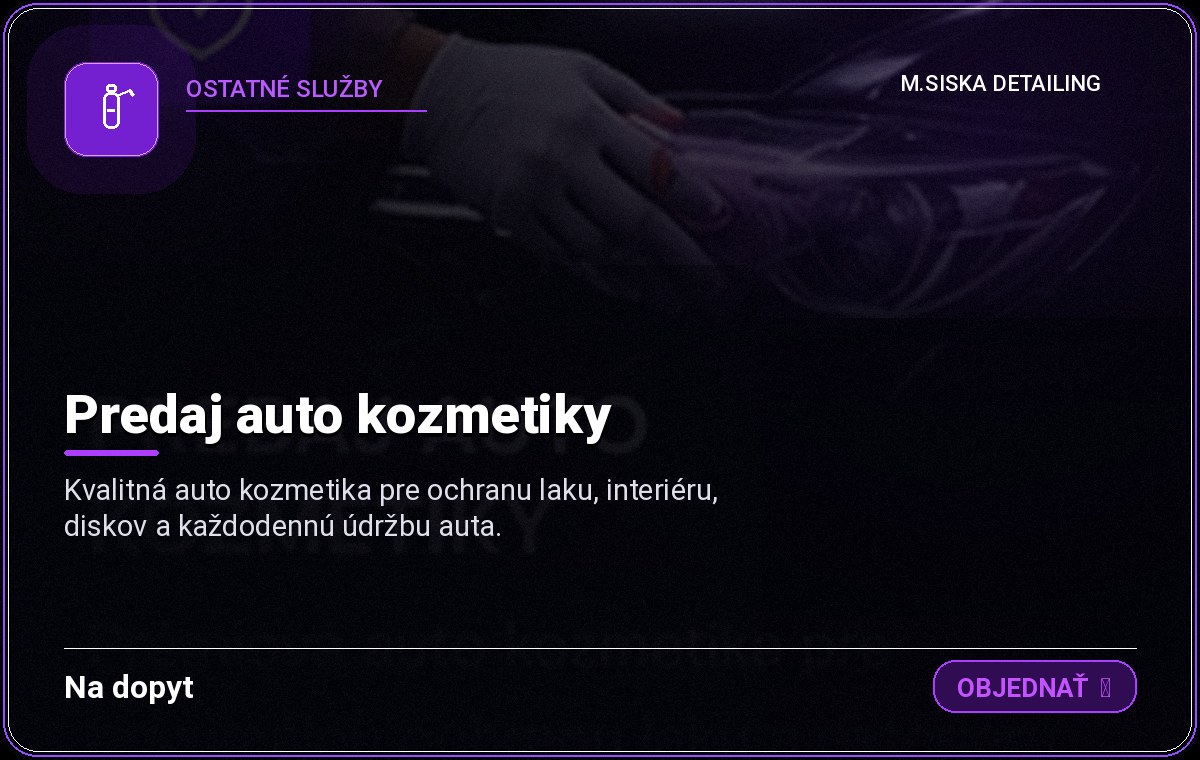 Prebal auto kozmetiky