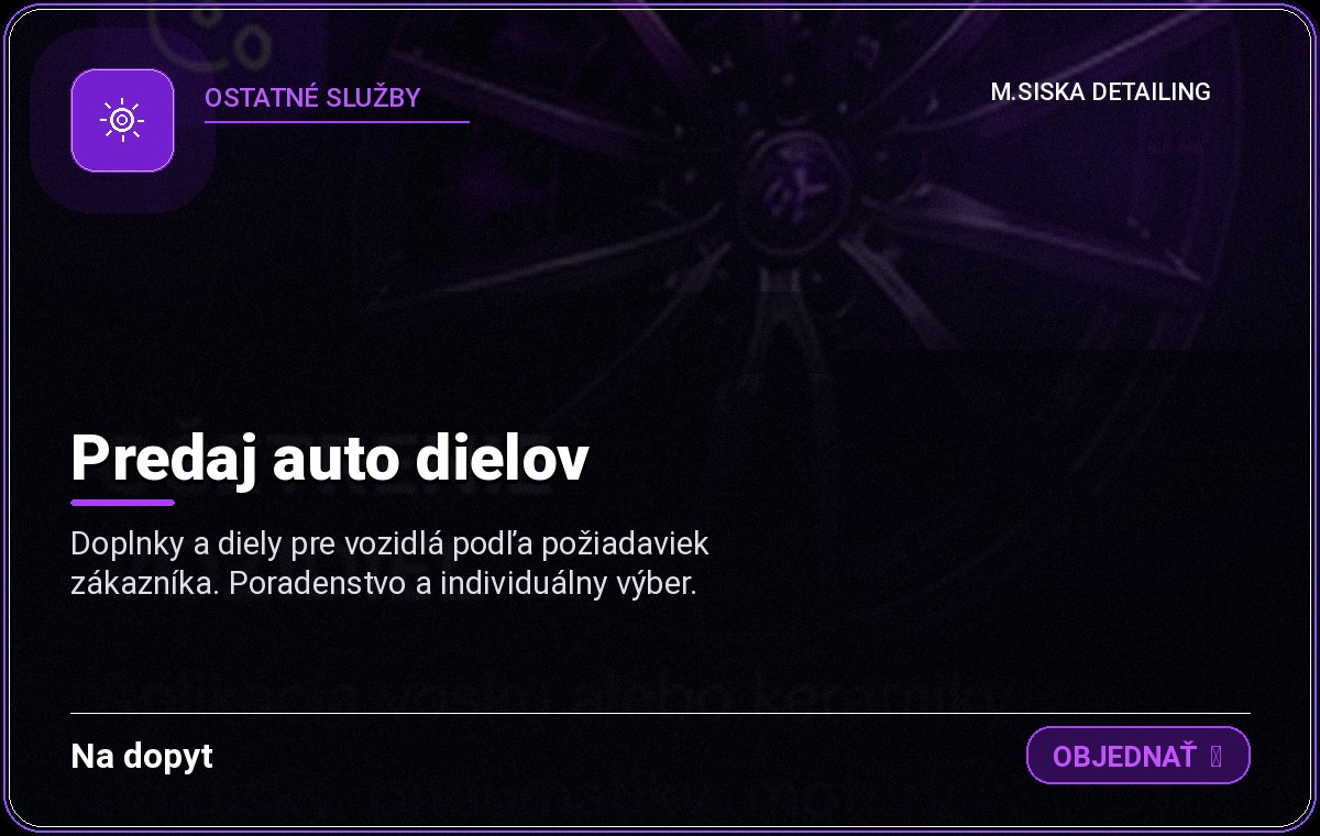 Predaj auto darčekov